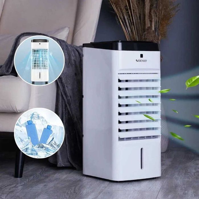 Мобилен охладител ZENET ZET-483 4 в 1 Преносим климатик