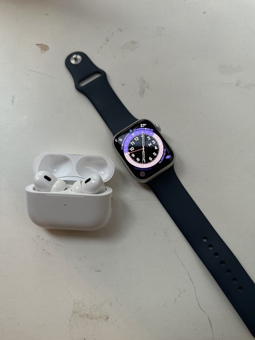 Apple watch series 9 45mm + airpods pro 2