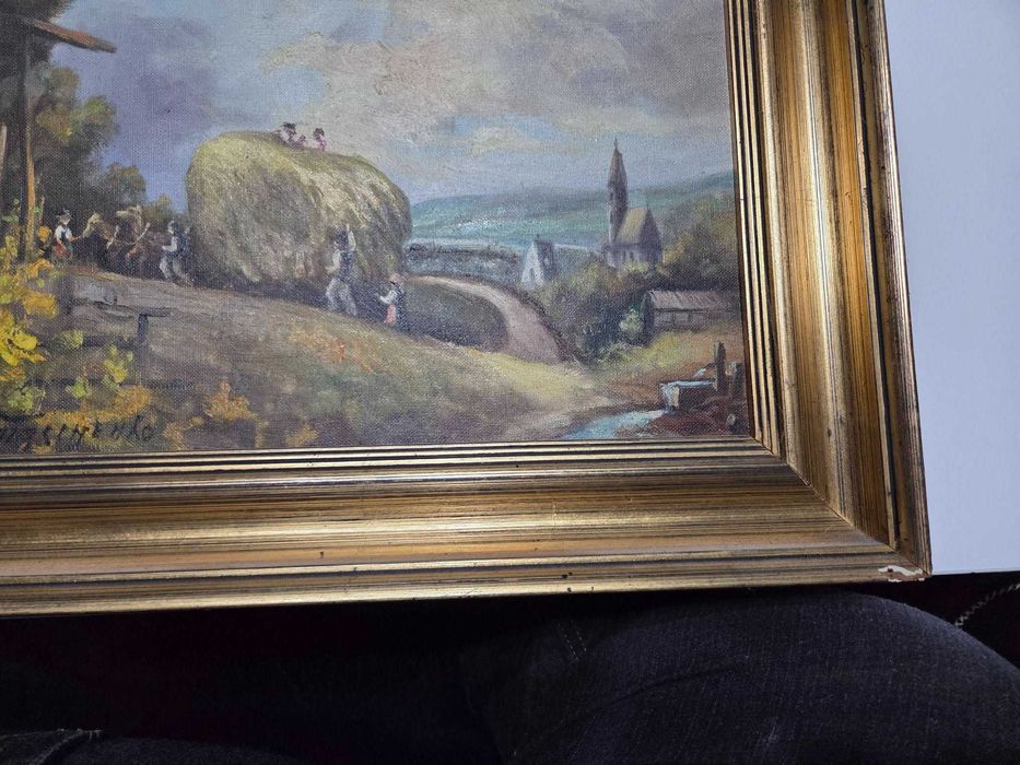 Mikhail D. Tkachenko (1860-1916) - Carul cu fân