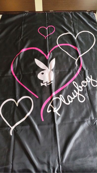 Playboy сатенен спален комплект