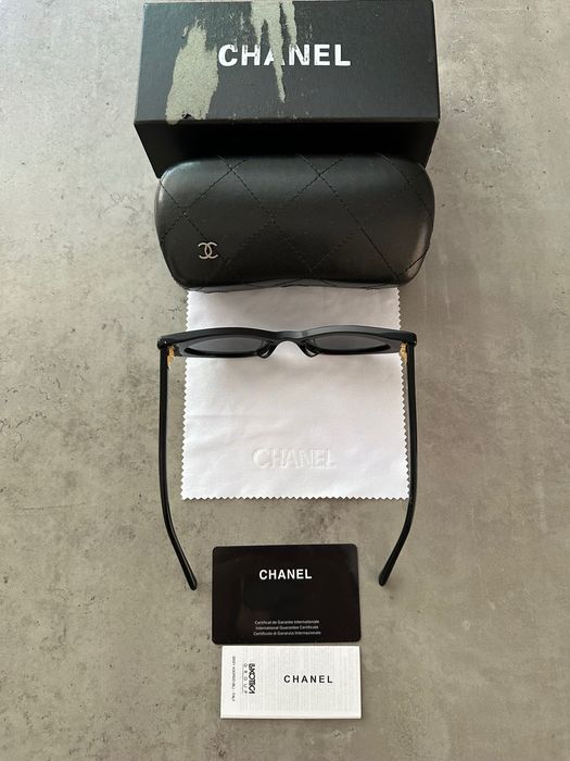Слънчеви очила котешка форма Chanel