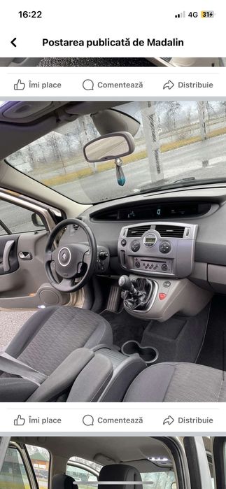 Renault scenic 1.9 dci in stare buna!