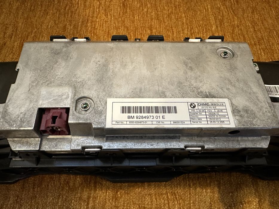 Display navigatie BMW Seria 5 F10 F11 : 9284973