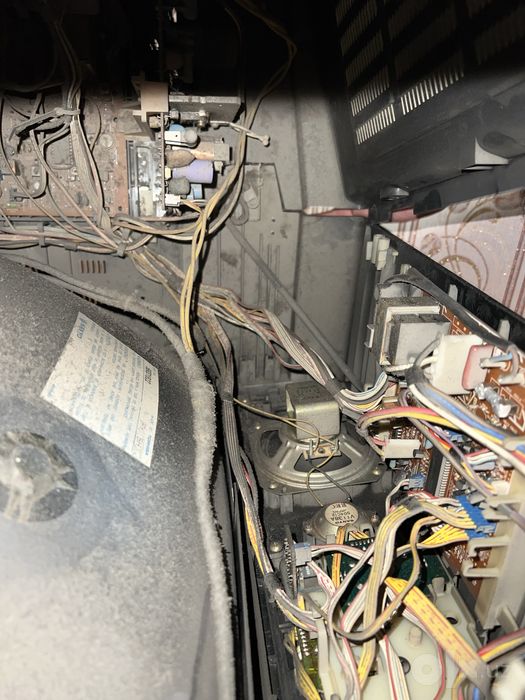 Старый тв эски телевизор