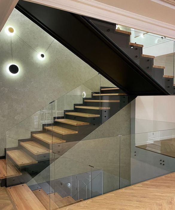 Лестница установка