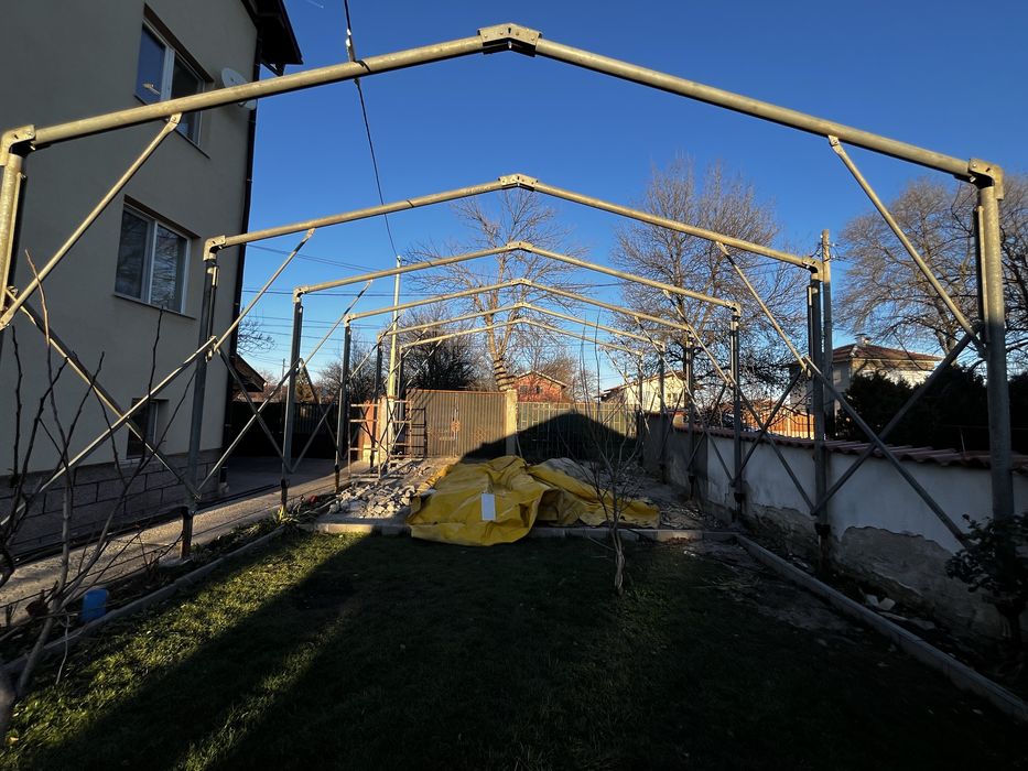 Подцинкована стоманена конструкция