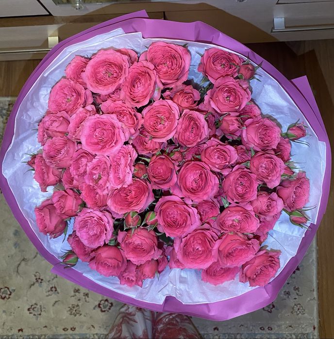 Букет цветы роза 8000тг