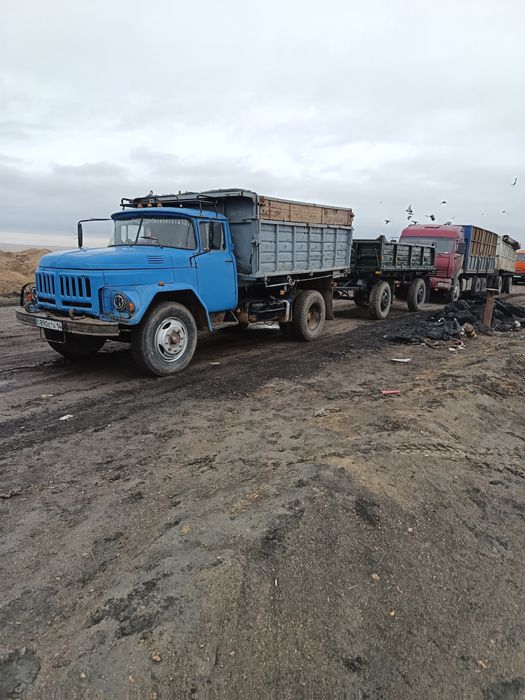 Продам зил 130 с прицепом