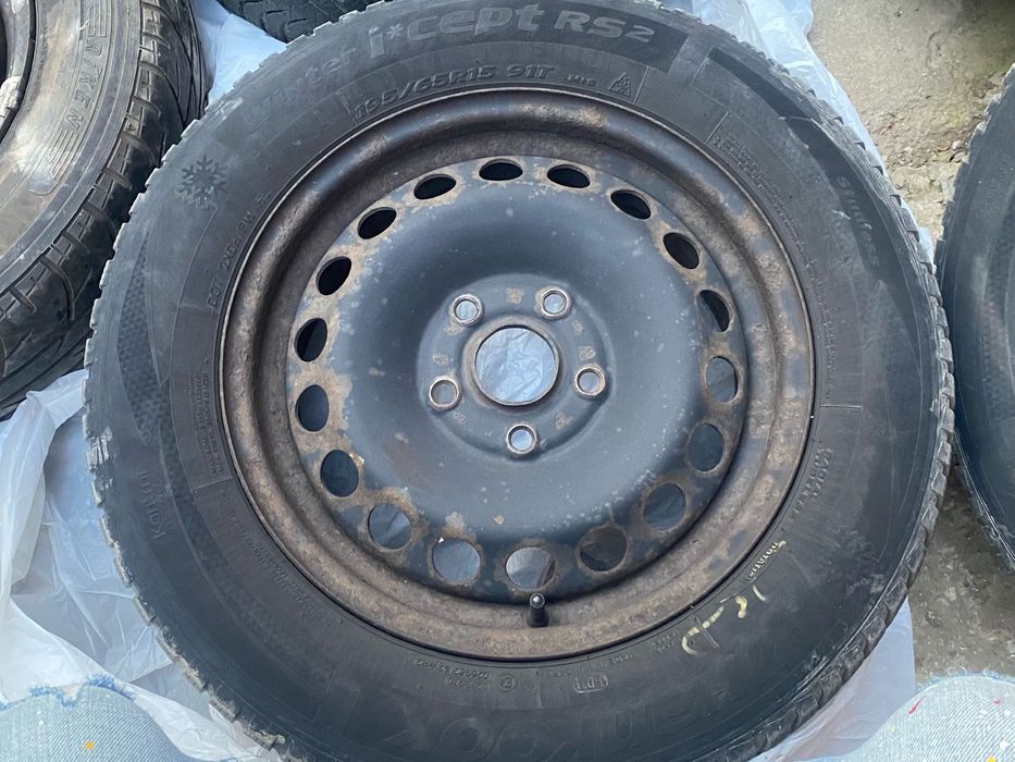 Vand set de 4 anvelope de iarna + rezerva