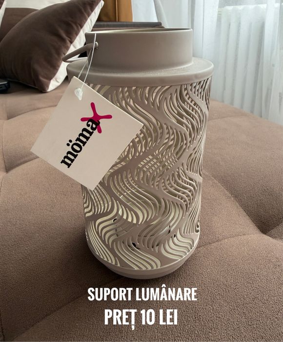 Suport lumanare tip felinar NOU