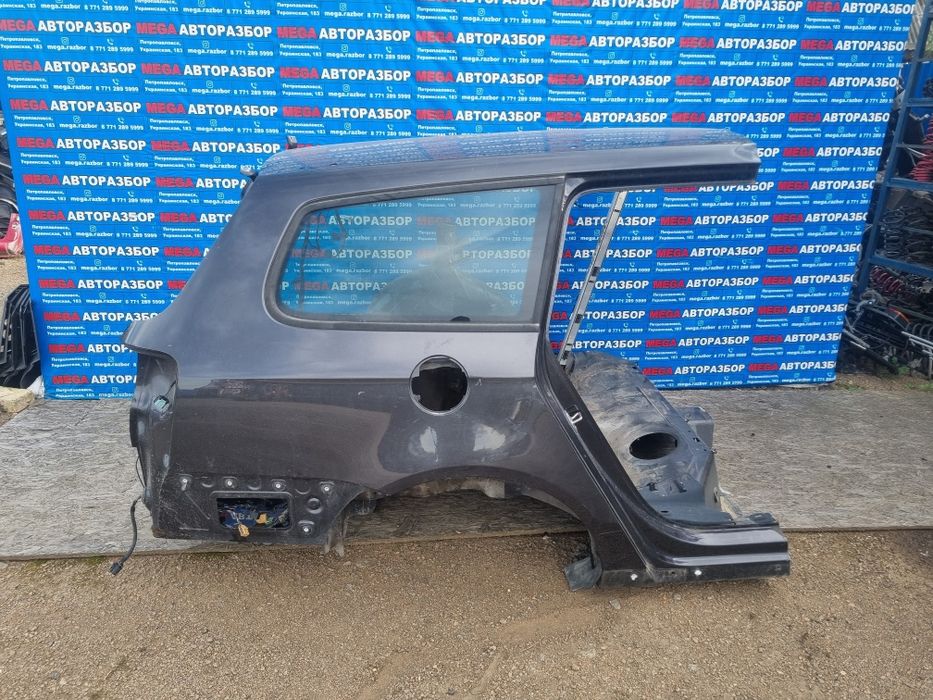 Заднее крыло на passat B6 / пассат б6.