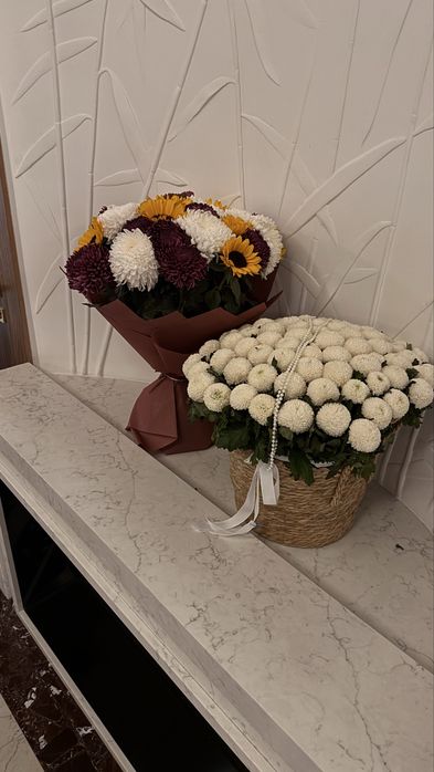 Букет цветы, 2 букета