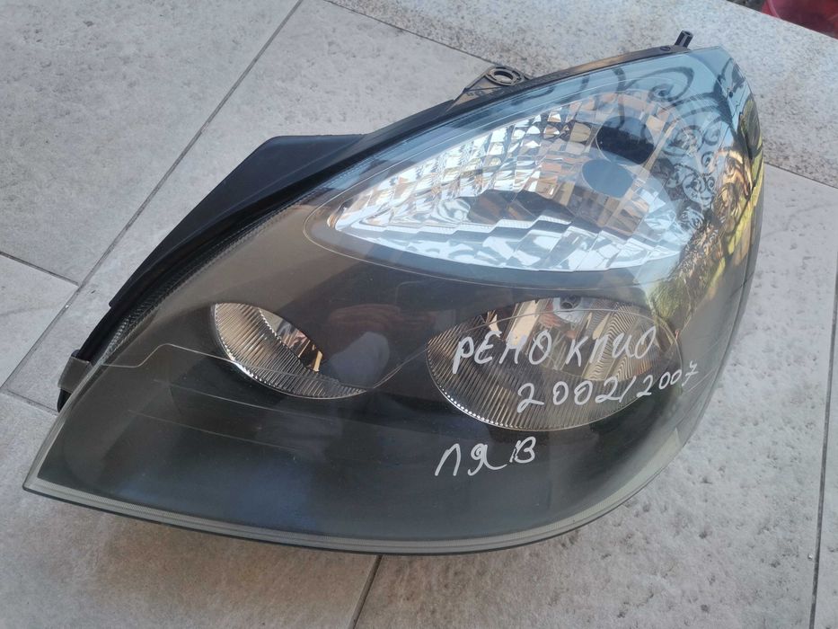 Ляв L Фар Рено Клио/Renault Clio 2003--2007 сив рефлектор оригинален