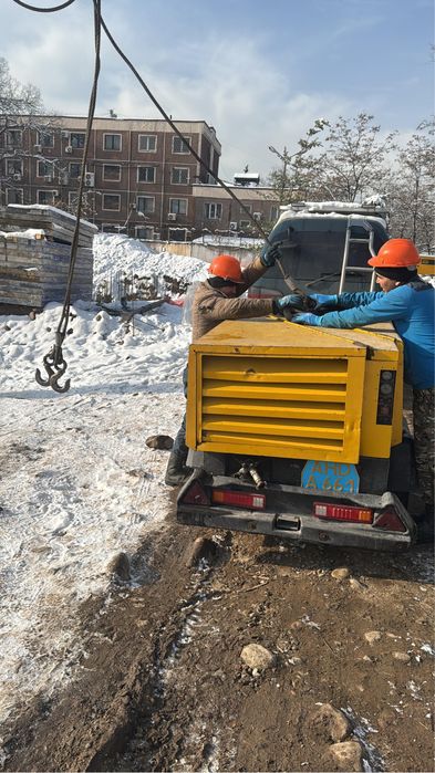 Дорожный компрессор с оператором | Отбойные молотки | Алматы