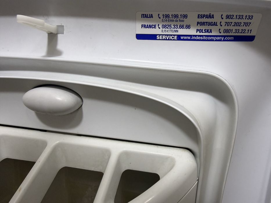 Вертикальная стиралка Indesit