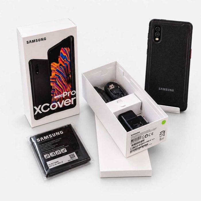 Telefon Samsung Galaxy XCover Pro, 64GB, Dual SIM, 2 Baterii, Aproape NOU!