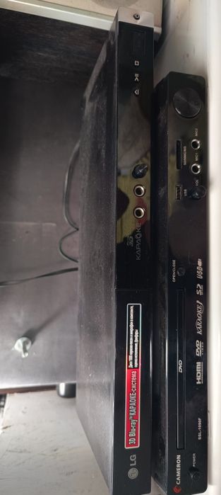 DVD player 2шт рабочие