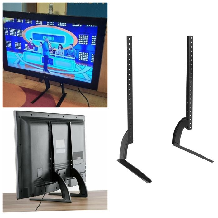 Stativ Suport Picior TV Picioare TV Pentru Masa Birou Podea Pardoseala