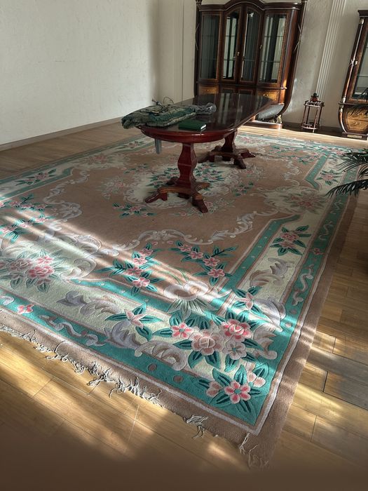 Ковер шерстяной толстый