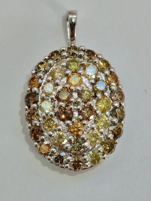 Pandantiv cu diamante 0.95 carate