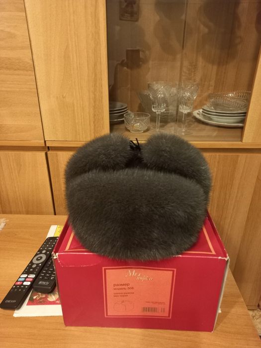 Шапка мужская норковая
