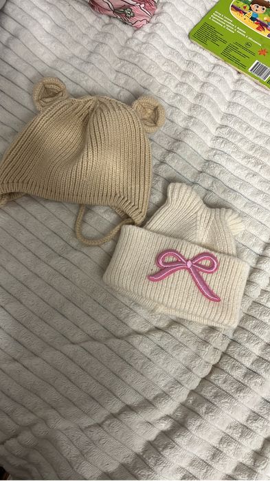 Шапки для девочки осень весна