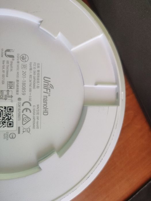Access point, Ubiquiti UniFi UAP- nanoHD plus adaptor u-Poe af