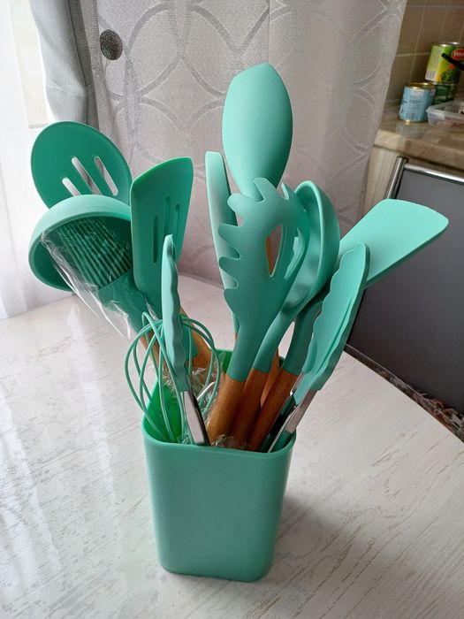 Набор кухонный  зеленый