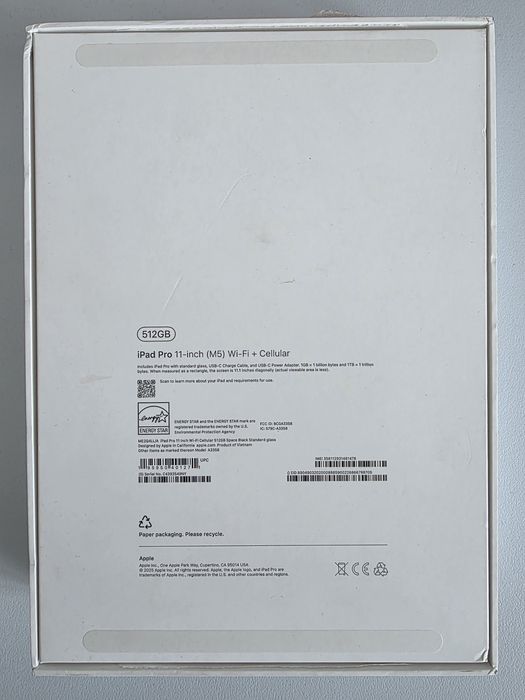 iPad Pro 11 Цвет Space Black