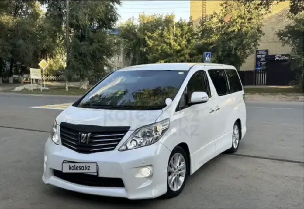 Молдинг на капот, Альфард 20