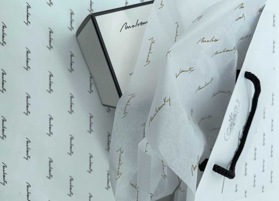 Hartie de matase personalizata (Tissue Paper-pergament) - 50 x 75cm