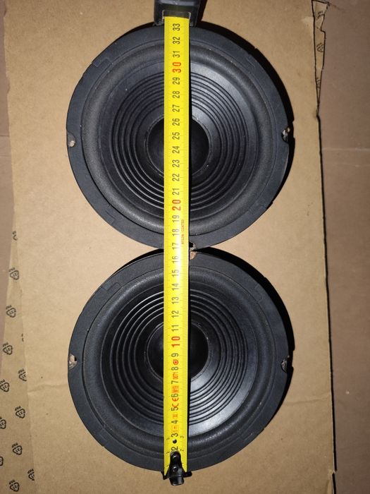 Doua perechi difuzoare doua 8 inc și două 16.5 cm