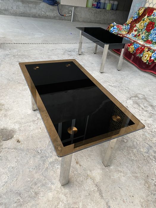 Стол журнальный стеклянный