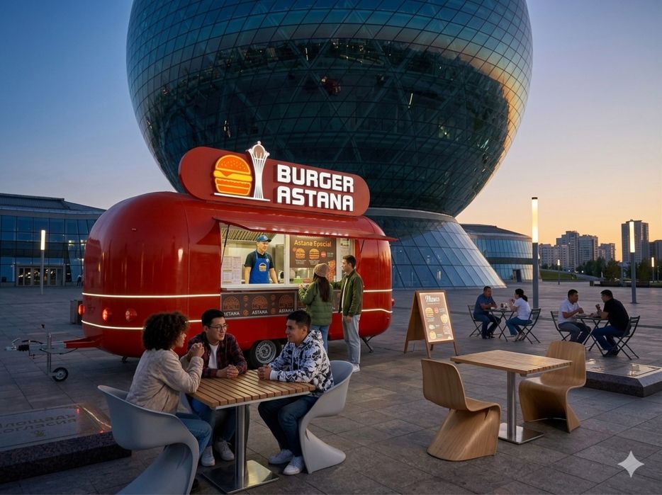 Аренда фудтрака в астане