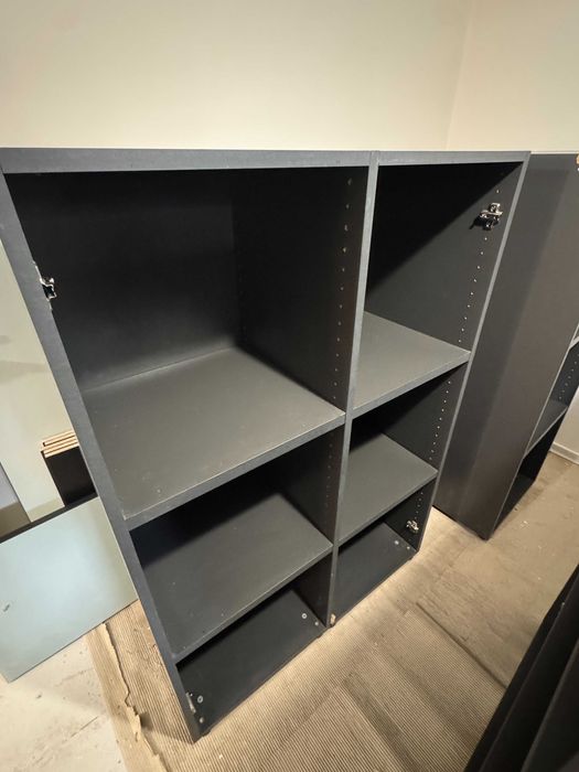 Италиански шкаф/скрин от 3 части - капариран