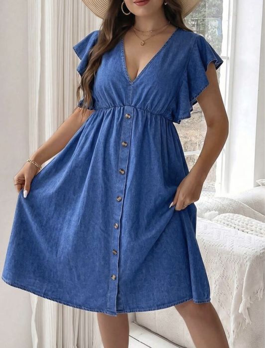 Rochie denim 4XL