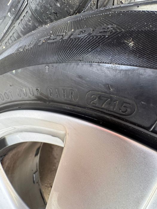 Set Jante+Anvelope 17 Audi 225/55/17