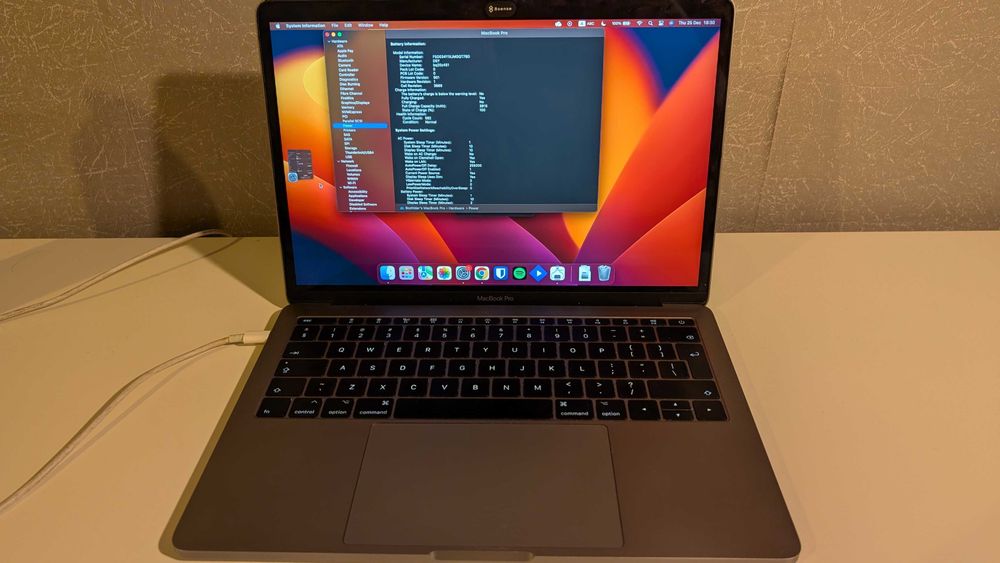 13" MacBook Pro A1708 (2017) Space Gray- 16GB RAM/1TB SSD