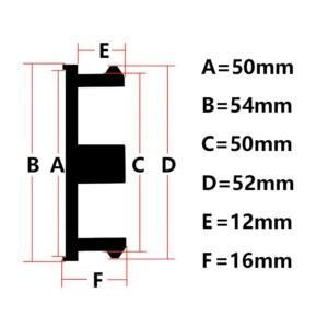 Капачки SPORT за джанти Универсални - 4 броя