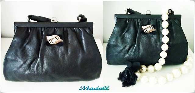 Modell Vintage Purse - Piele naturală!