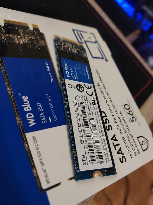 2TB M.2 SATA SSD Western Digital Blue