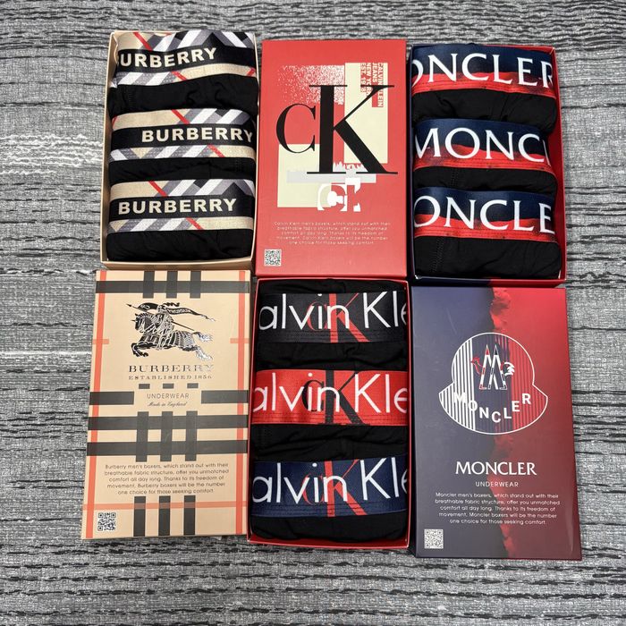 Мъжки боксерки Calvin Klein Moncler Burberry