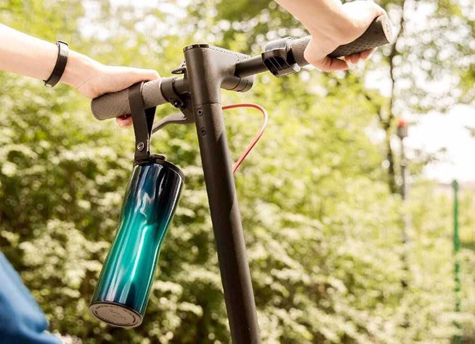 Умный термос Xiaomi KissKissFish Moka Smart Cup OLED 430 мл (Синий)