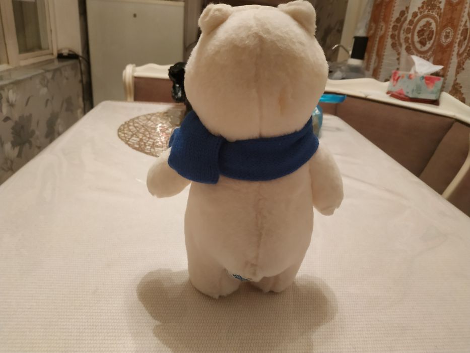 Продаю мягкую игрушку белый медвежонок олимпийский сочи2014