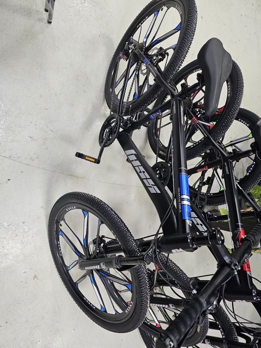 Велосипед лята капла 26 цола дискови спирачки палцови команди рога