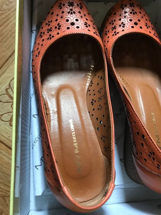 Туфли из натуральной кожи