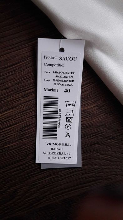 Sacou satinat Mizar