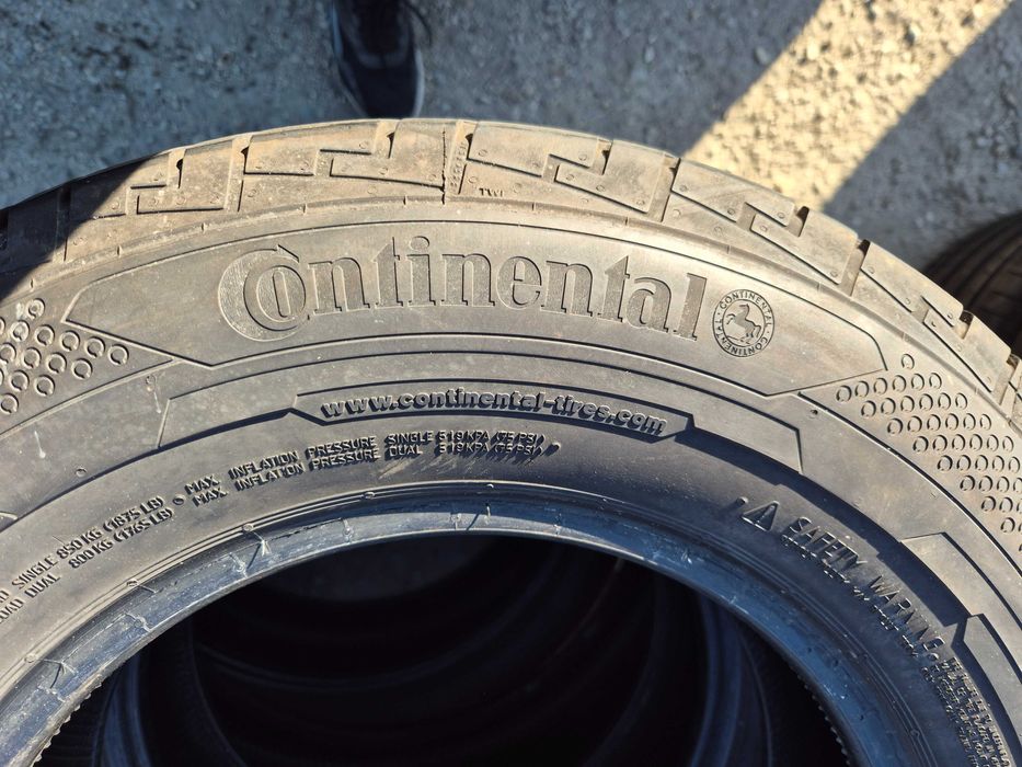 2 Anvelope de VARA - 185R14C - Continental - CA UNELE NOI - DOT 2022 !