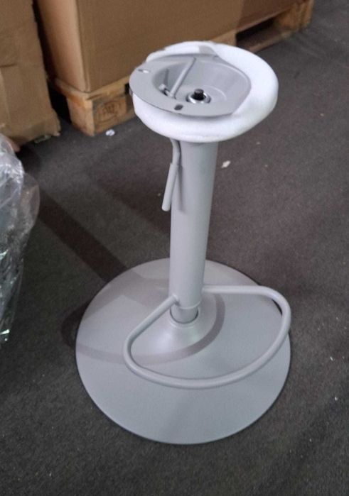 Set 2 scaune bar YOUNIKE, reglabile, pivotante, gri