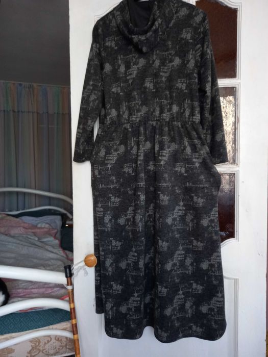 Платье тёплое , самопошив